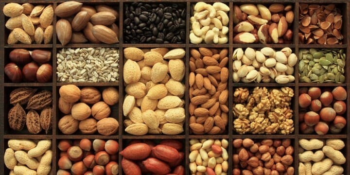 LCHF diet - Nuts and Seeds