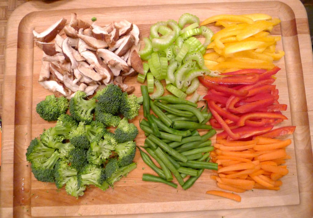 Pre-Cut Vegetables