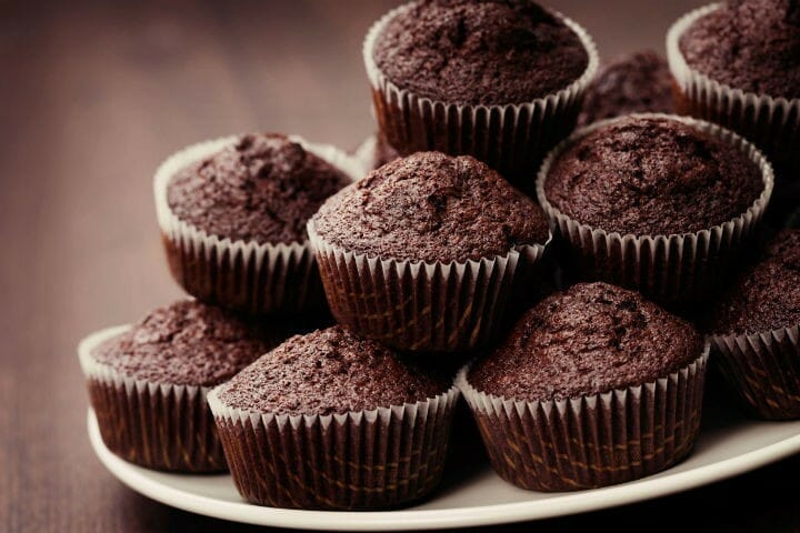Keto Chocolate Cupcakes