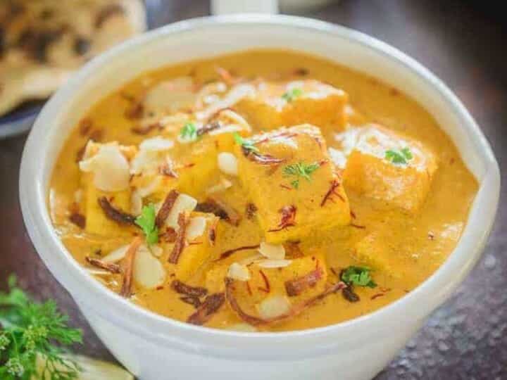 Low Carb Shahi Paneer