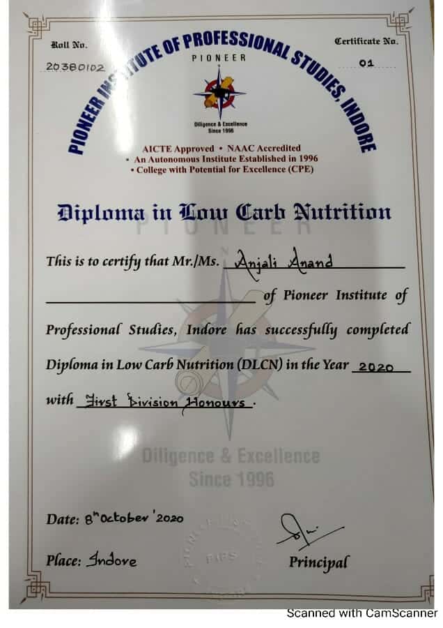 DLife Diploma Certificate